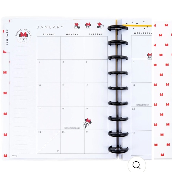 🥳HP🥳 Minnie Mouse Magical Moment Planner Bundle. - Picture 5 of 15